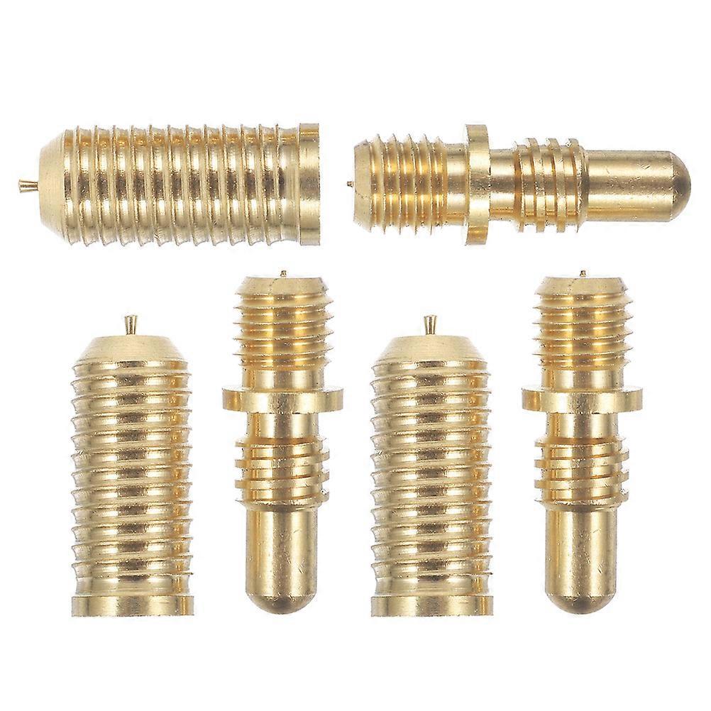 It seems like you're referring to a product description for **3 Sets of Pool Cue Joint Screws** made of durable copper, used for cue repair or