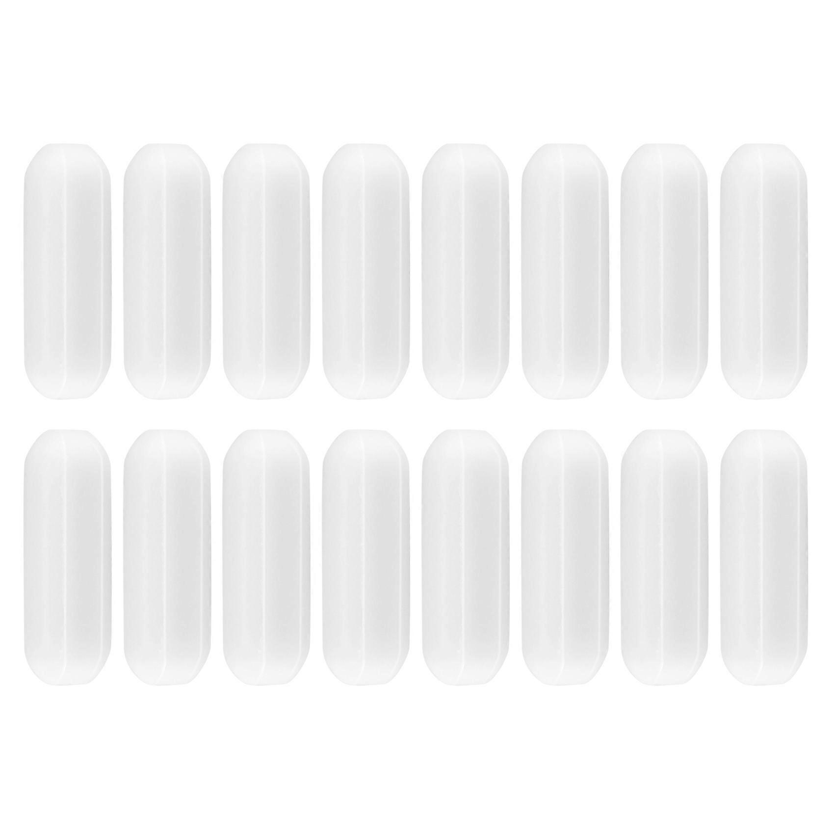 16 Pieces PTFE Magnetic Stirrer Mixer Stir Bar Laboratory Bar(8X25mm)