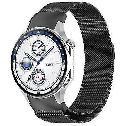 For OPPO Watch X / OnePlus Watch 2 Milan Magnetic Steel Mesh Watch Band
