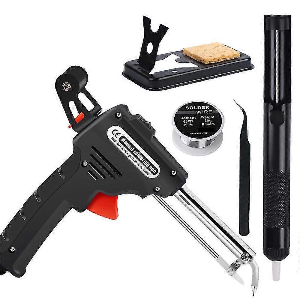 Portable Automatic Electric Soldering Iron with Auto Tin Feed