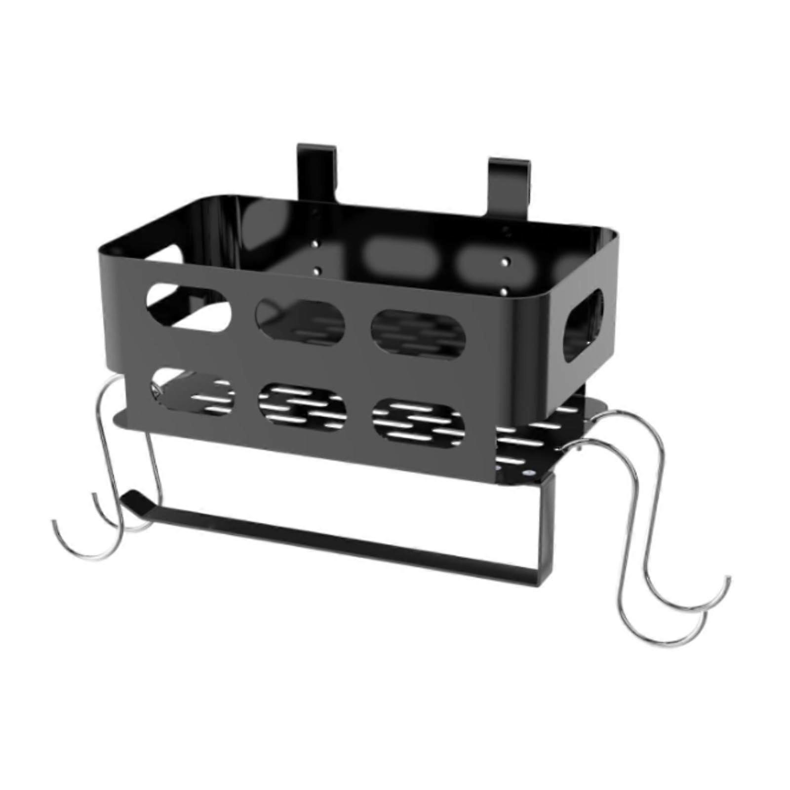 BBQ Side Shelf, Grill Stand Side Shelf, Practical Sturdy BBQ Side Shelf, BBQ Spice Storage Rack for Pro 20/22/34 Outdoor Ref: 8141