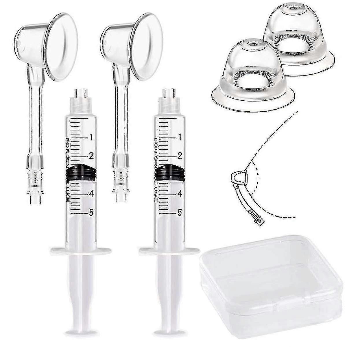 2 sztuki Sutek Puller Sutek Aspirator Corrector Kobiety Sutki sutka do płaskich sutków