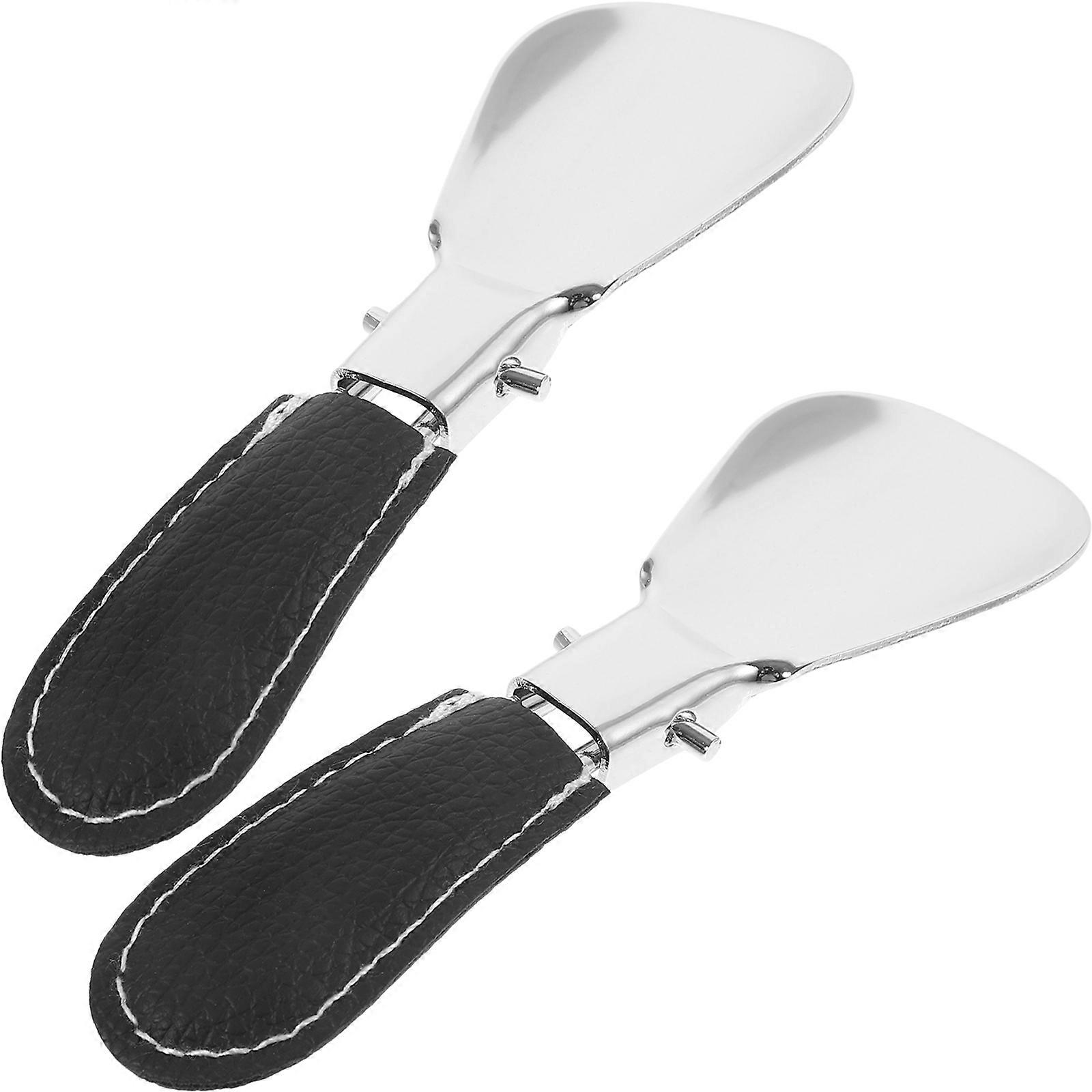 Here's a polished and professional product description for the **2pcs Portable Shoe Horn For Seniors**:
 
### 2PCS Portable Shoe Horn for Seniors –