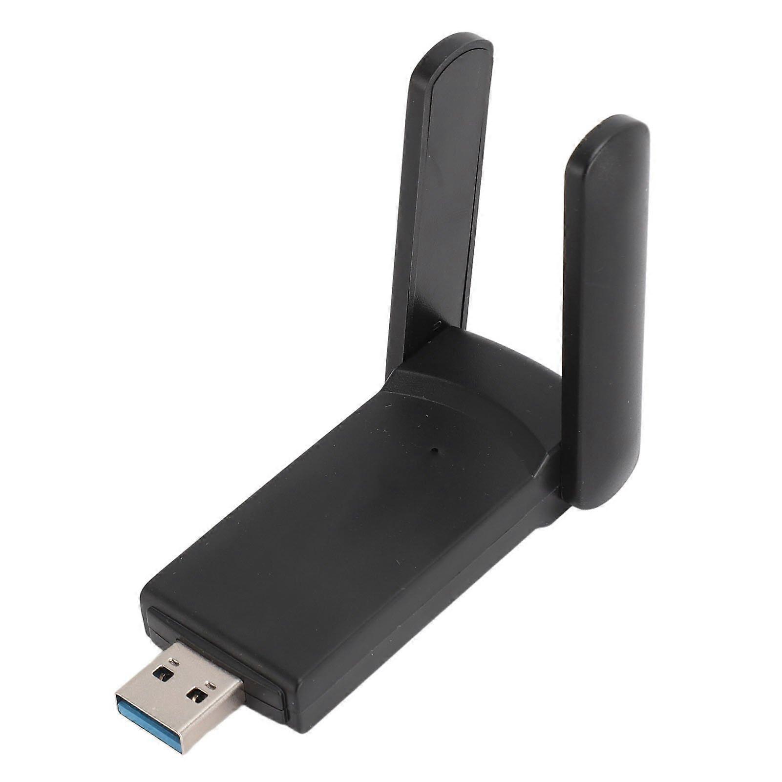 USB Wireless Network Adapter Professional 1300Mbps High Speed Network BT4.2 WiFi Network Adapter for Computer
