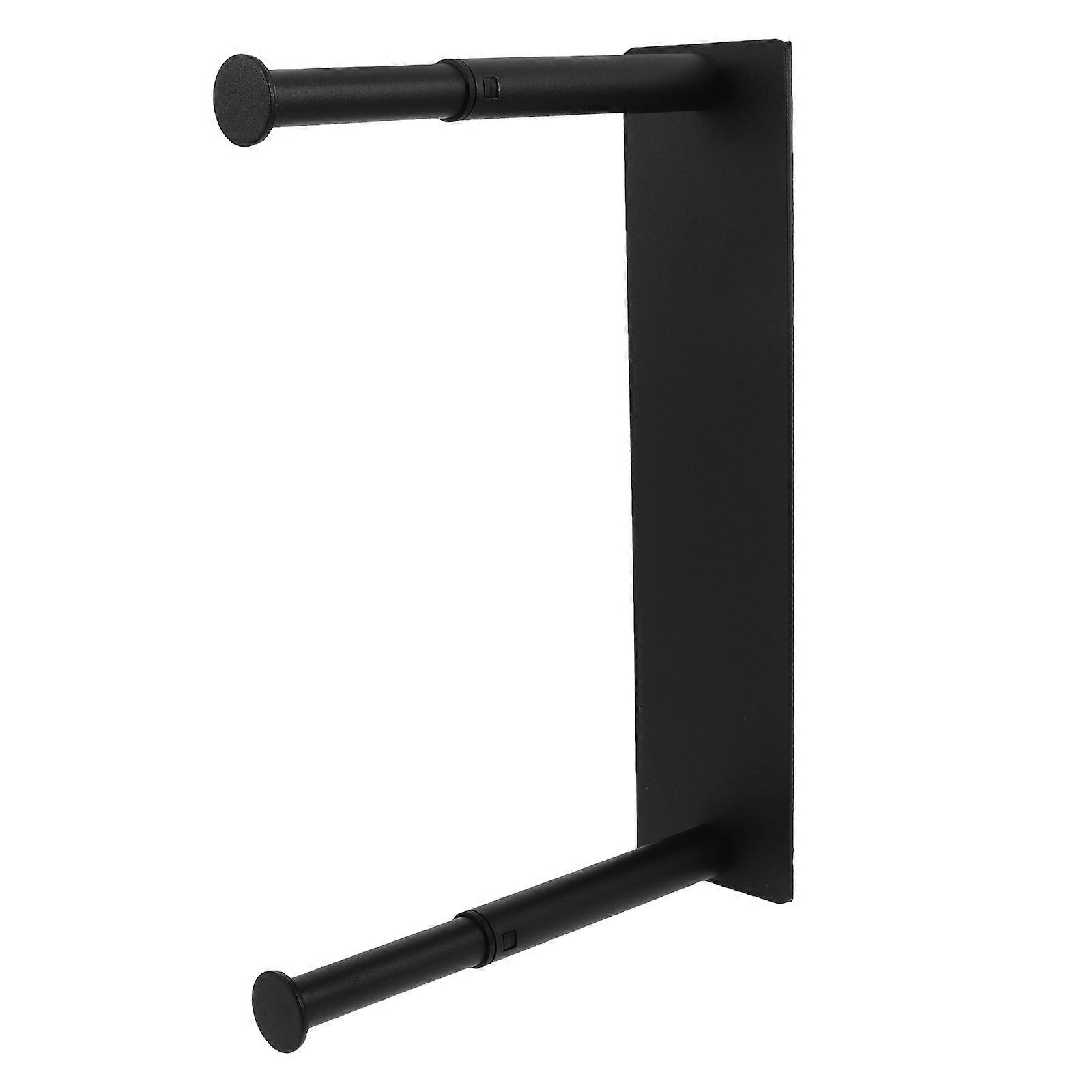 Space Saving Wall Mounted Clothes Hanger Holder for Laundry Room – Sturdy Adhesive Garment Storage Solution