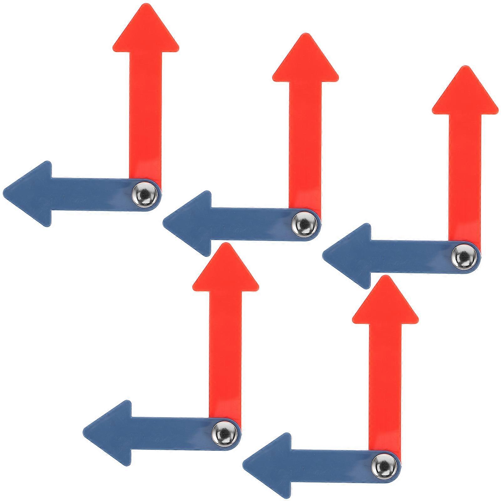 5pcs Plastic Clock Replacement Hands Kit for DIY Clock Assembly   Safe and Easy to Use for Learning and Creative Projects