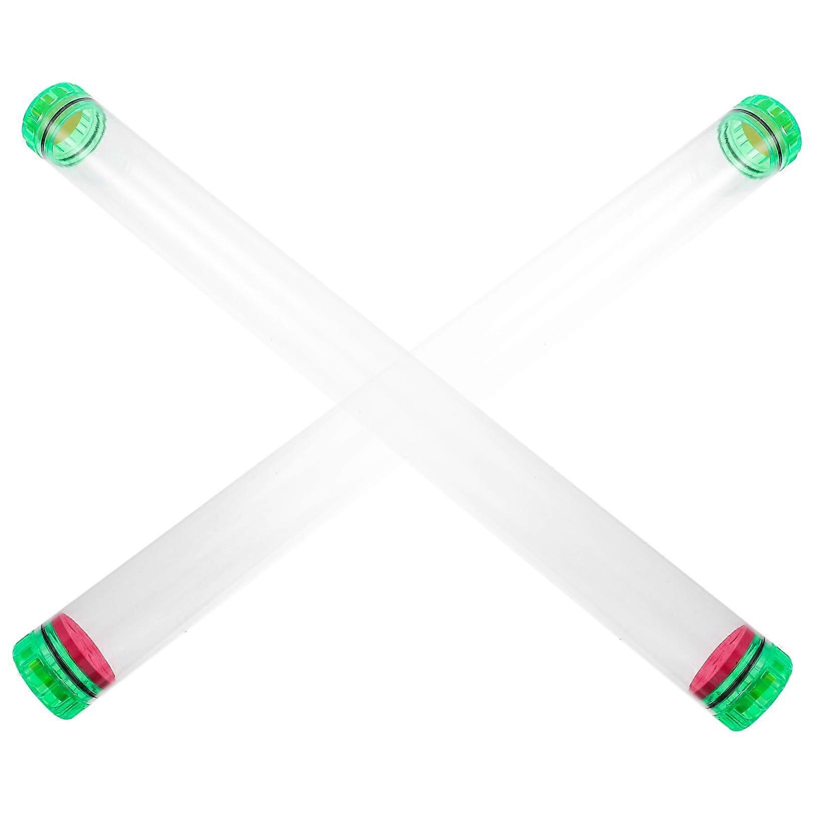 Pack of 2 Fish Float Tubes for Fishing Accessories Storage