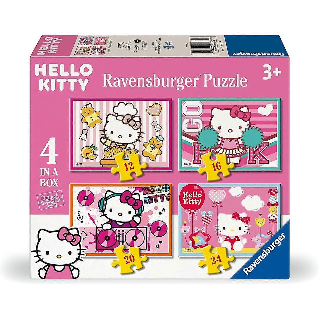 Ravensburger Hello Kitty 4 i en låda pussel