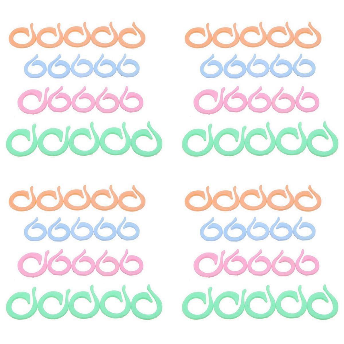20pcs Colorful Crochet Locking Marker