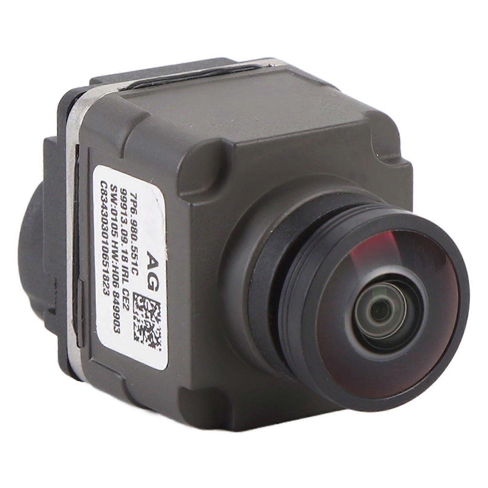 Car Rear View Backup Camera 7P6.980.551C High Resolution Shockproof Rear Parking Assist Camera Replacement for RS6 RS7 S6 S8 MK92536