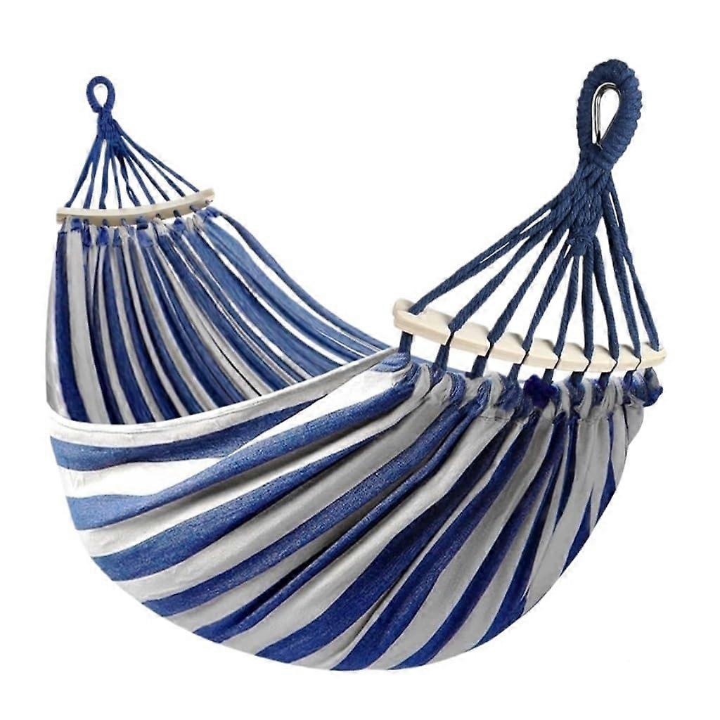Hammock Outdoor Canvas Camping Hammock Anti-Rollover Design Thickened Spot Single Or Double Duckbill Buckle