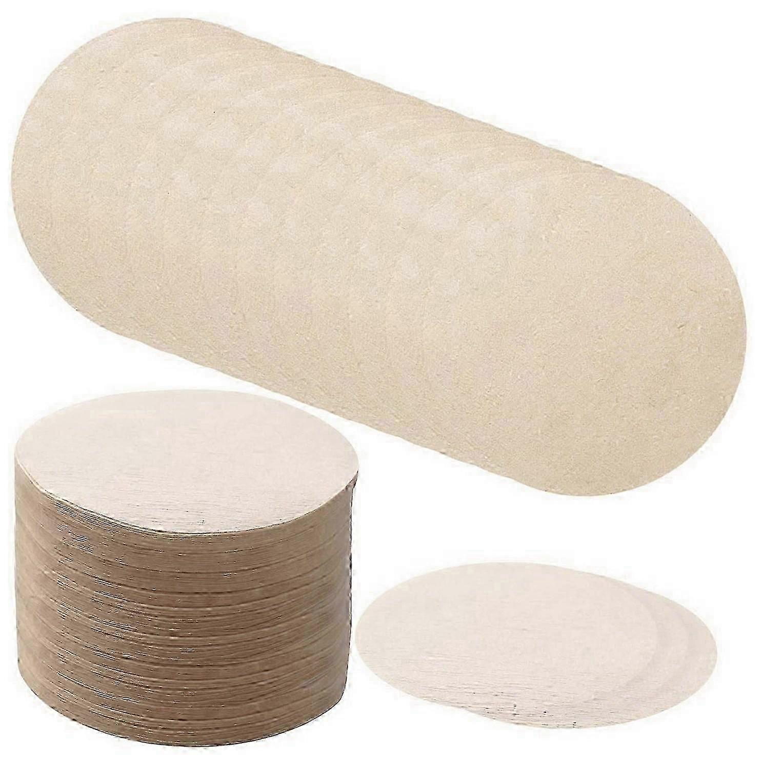 600PCS Replacement Paper Filters, Round Coffee Maker Filters Disposable for Coffee and Espresso Mak hwy