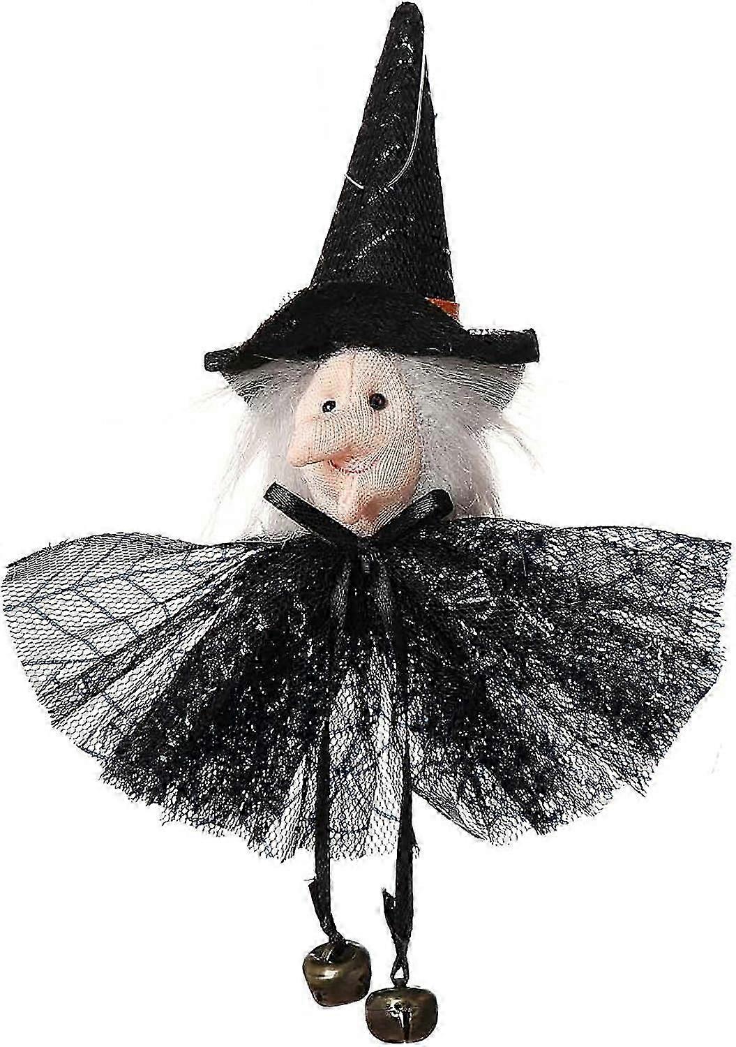 Halloween Decoration Party with Pumpkin, Ghost, Witch, and Black Cat Charm Theme Design