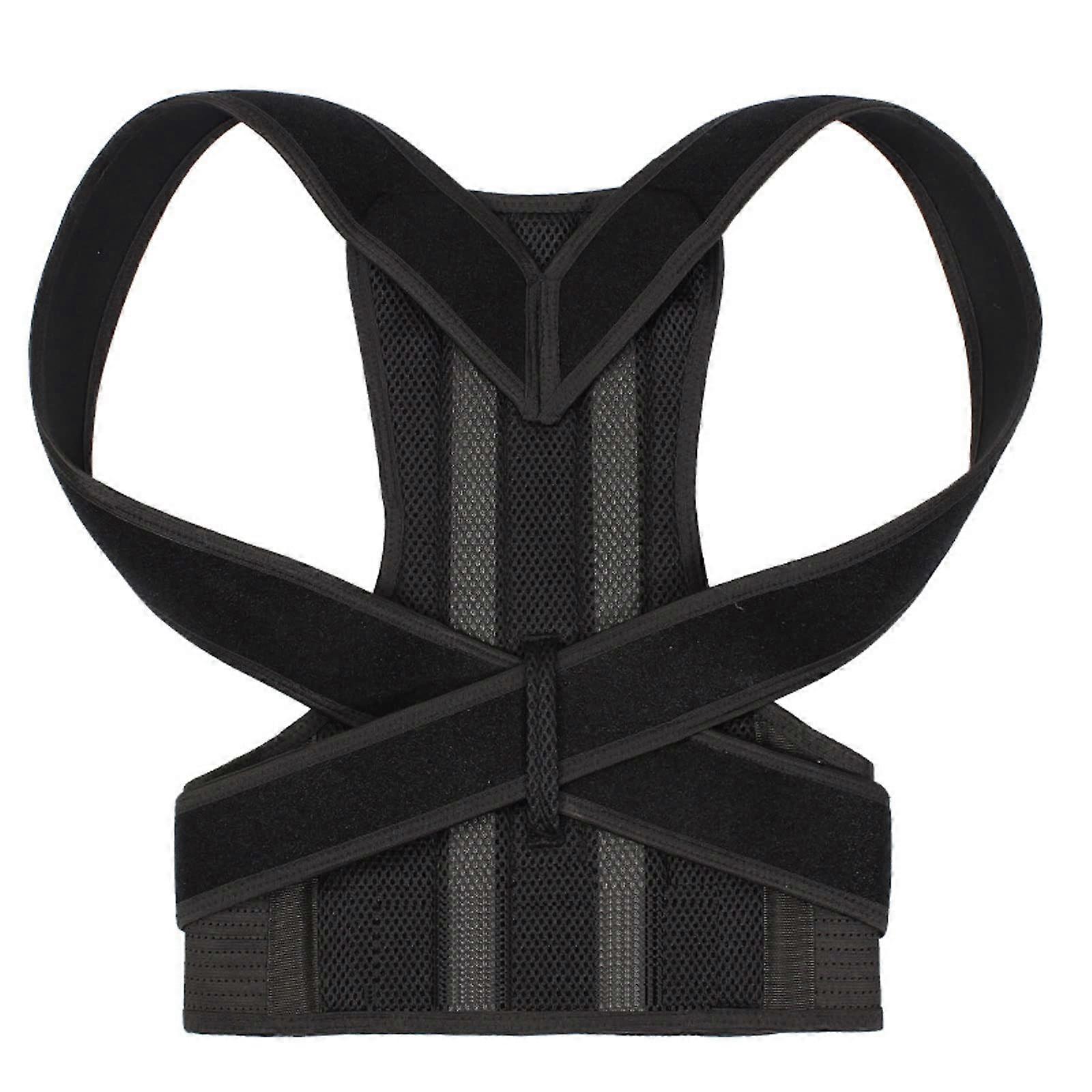 Back support, posture corrector for women and men, back brace (3X)