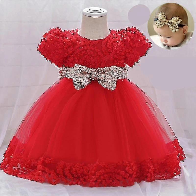 Robe pour bébé à sequins