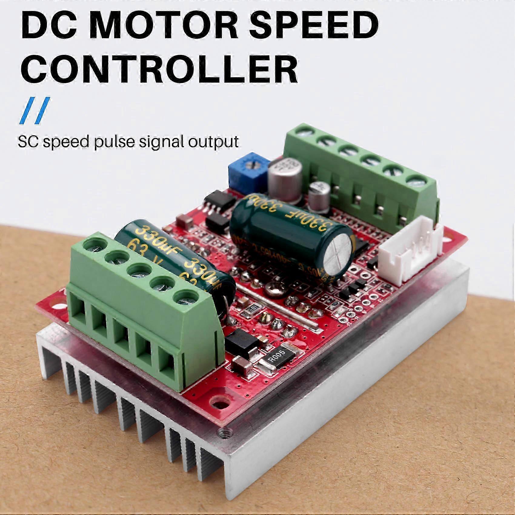 DC 6-60V 400W BLDC Three Phase DC Brushless Motor Controller PWM Hall Motor Control Driver Board 12V SZRH A-X