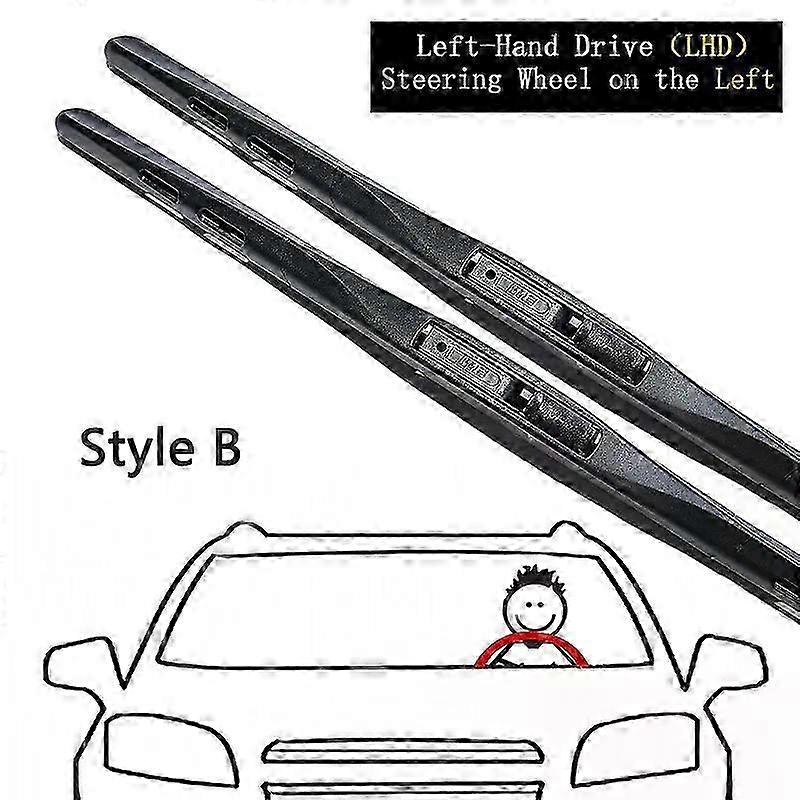 Front Wiper Blades for Compatible with Changan CS15 Pro Mini 2016-2024 Auto Accessories