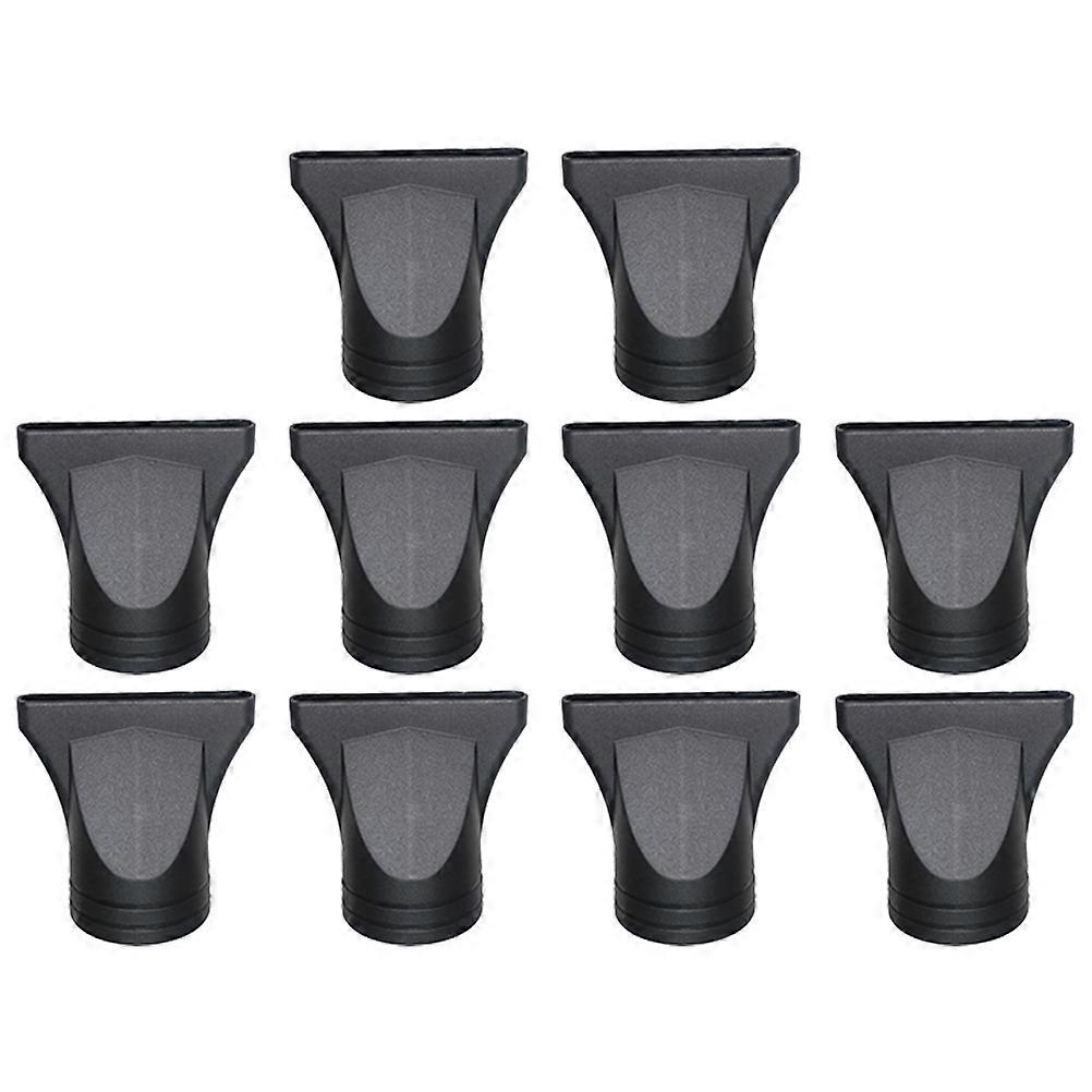 Premium 10pcs Hair Dryer Nozzle Attachments for Frizz Reduction and Smooth Styling – Reusable Blow Dryer Concentrators for Salon and Home Use