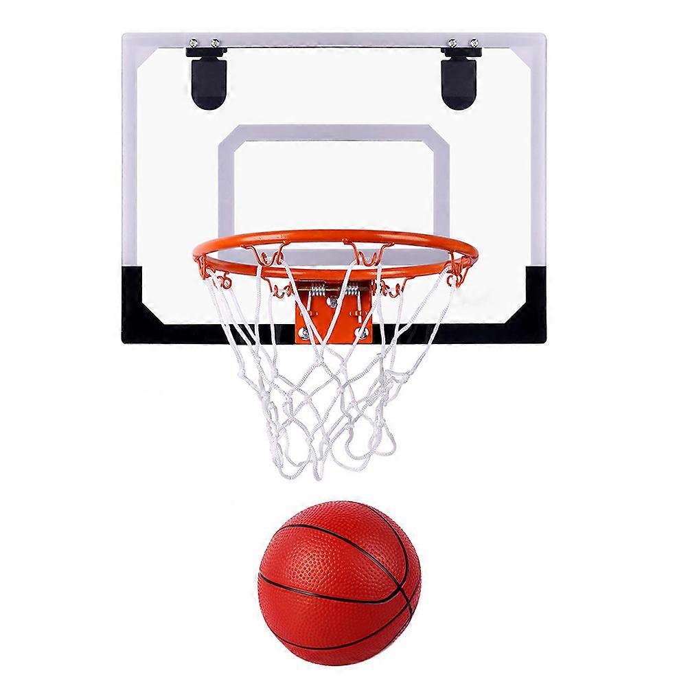Portable Basketball Hoop Set for Kids and Adults with ABS Material for Playing Indoors and Outdoors 1 Set