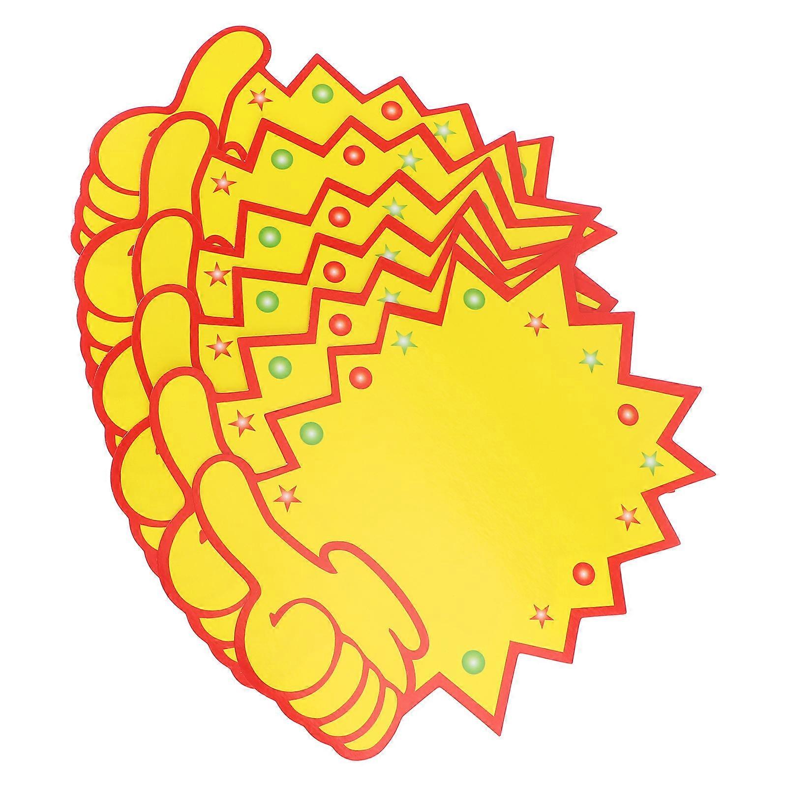 Merchandise Tag Stickers Owners Advertising 100Pcs