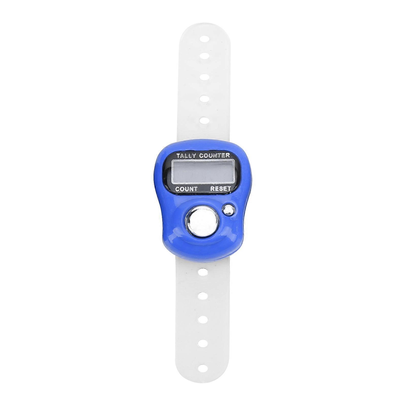 Electric Finger Counter with Resettable 5 Digit LCD Hand Tally Counter for Praying and Walking