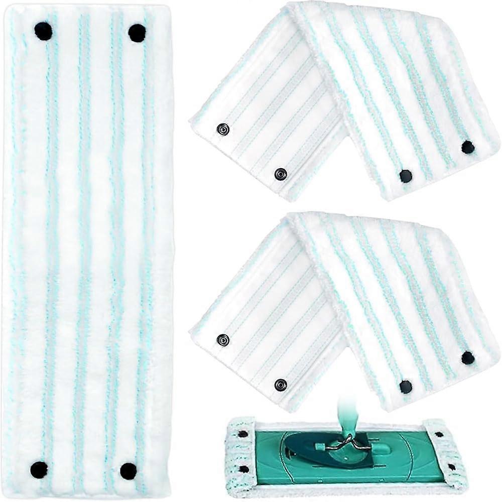 3-Piece Microfiber Mop Cover Replacement Set
