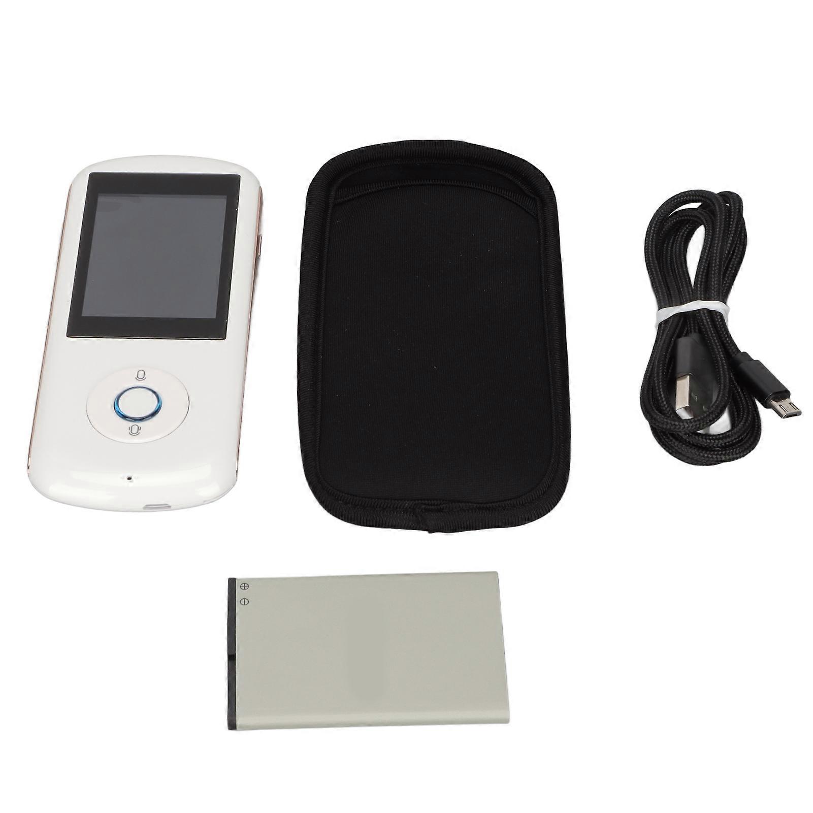 WIFI Intelligent Two Way Translator 38 Languages Real Time Precise Portable Translation Device for Travel