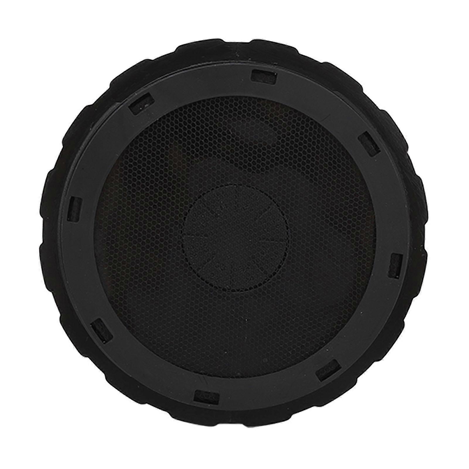 Denture Veneer Processing Box Round Shape Reusable Black Denture Storage Box with Spare Pad 