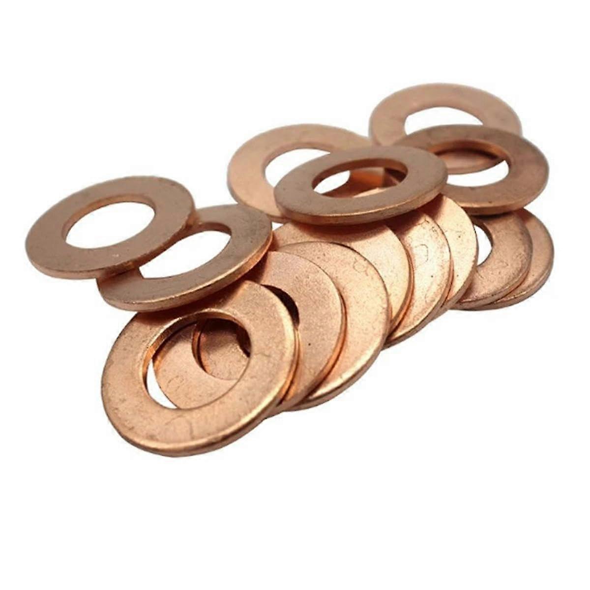 5pcs 2mm Thick M6 M8 M10 M12 M14 M16 M18 M20 M24 M26 Hex Nuts and Bolts Set for Secure Fastening and Assembly