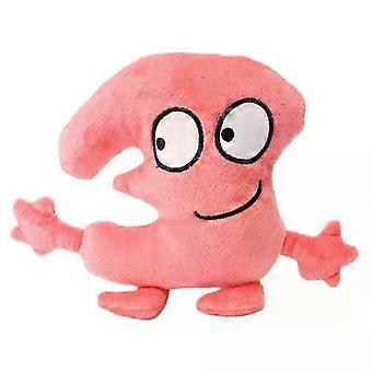 HaKeLai New BFDI Battle For Dream Island Plush Toy Stuffed Doll Soft Animal X Numbers Blintz Block Marker Pen Stapler French Fries Gifts 0619
