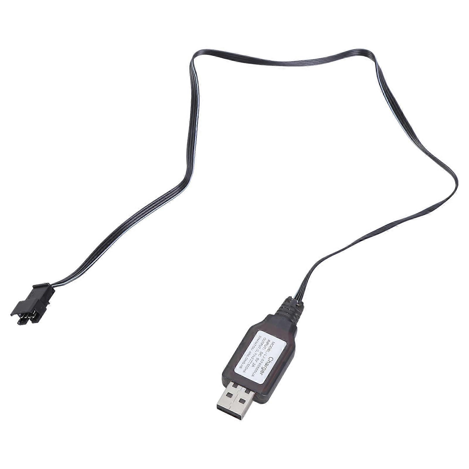 USB Ladedraht SM4P Ladekabel For 7.4V Li-Ion Batteries In RC Model Vehicles USB Plug Charging Through Power Bank