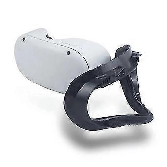 For Meta Quest 2 VR Headset Anti-sweat Eye Mask VR Facial Interface Bracket Cover Anti-sweat Eye Mask (Black)