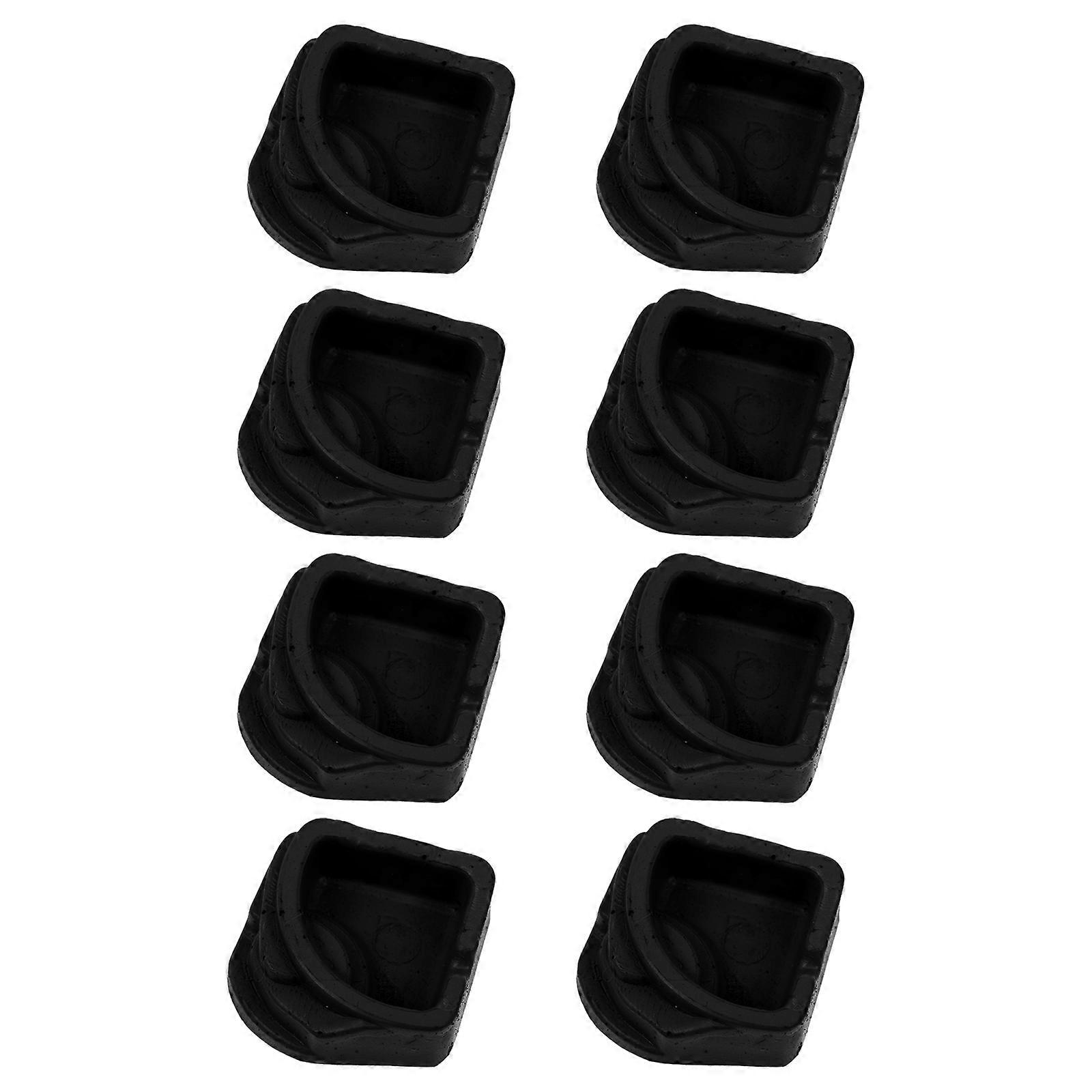 8pcs Small Crawler Water Dish for Reptiles, Durable Non Slip Resin Feeding Basin for Crickets and Spiders, Tank Accessories