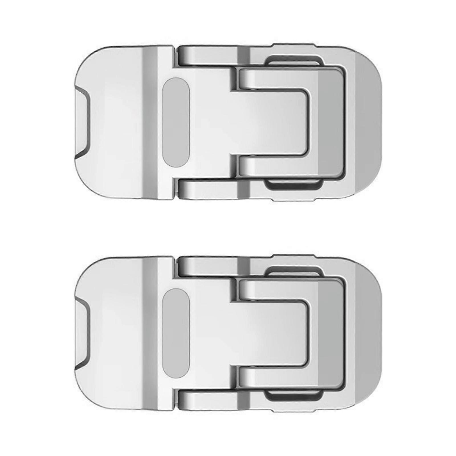 Lightweight Notebook Elevator Laptop Stand Computer Risers for Comfortable Viewing, Fit Various Laptops Adhesive Holder  Silver