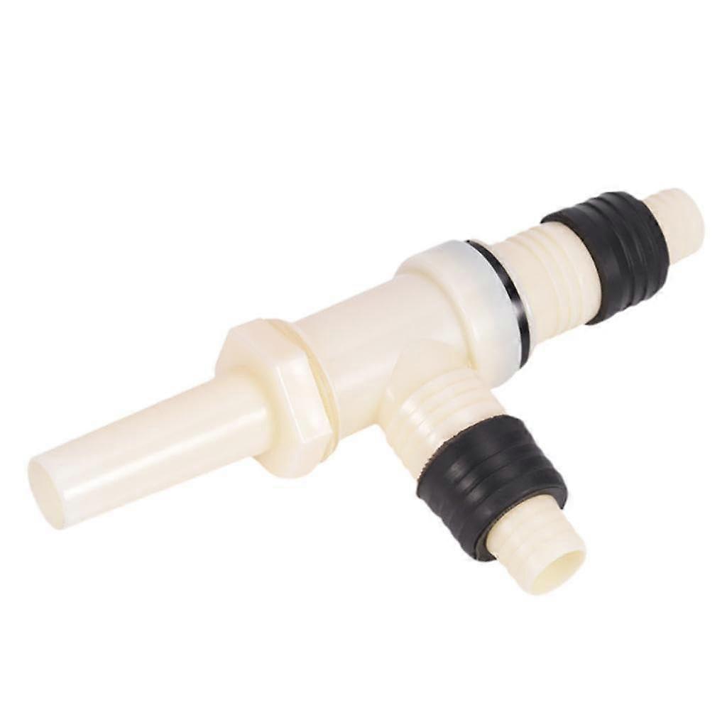 Bathroom drainage adapter, threeway waste connection, style B