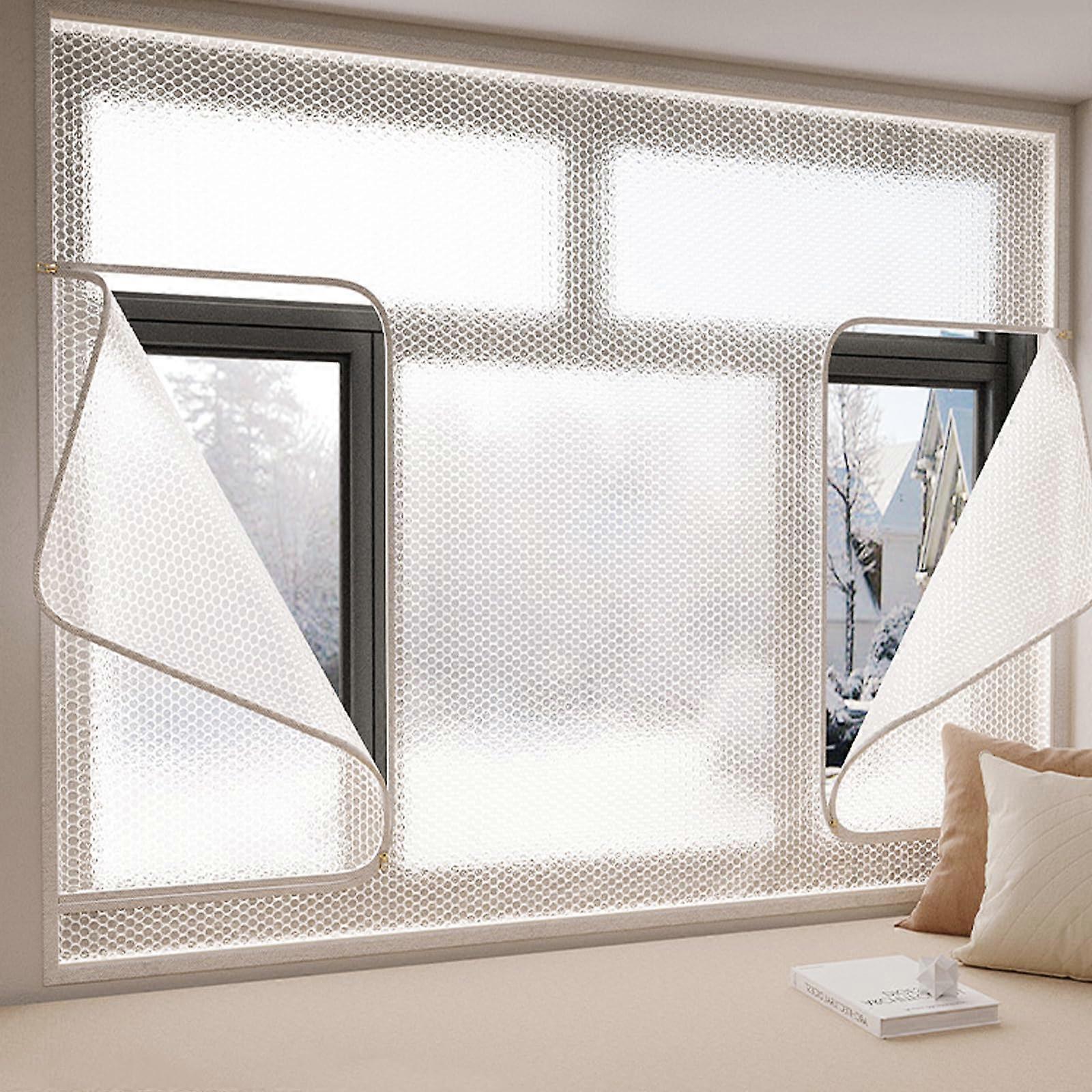 Insulating Curtains for Winter, Windproof, Reusable (100cm x 120cm)