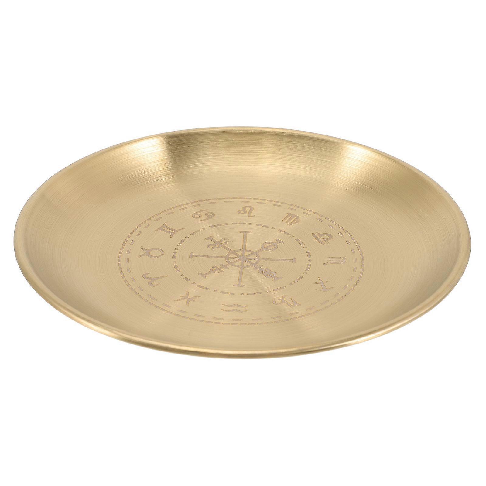 Golden Copper Altar Tray for Storage and Safe to Use with Peace of Mind