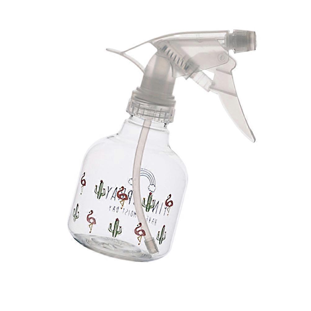 Multifunctional Spray Bottle Press Pump Sprayer Watering Can Gardening Watering Pot (Flamingo Pattern)