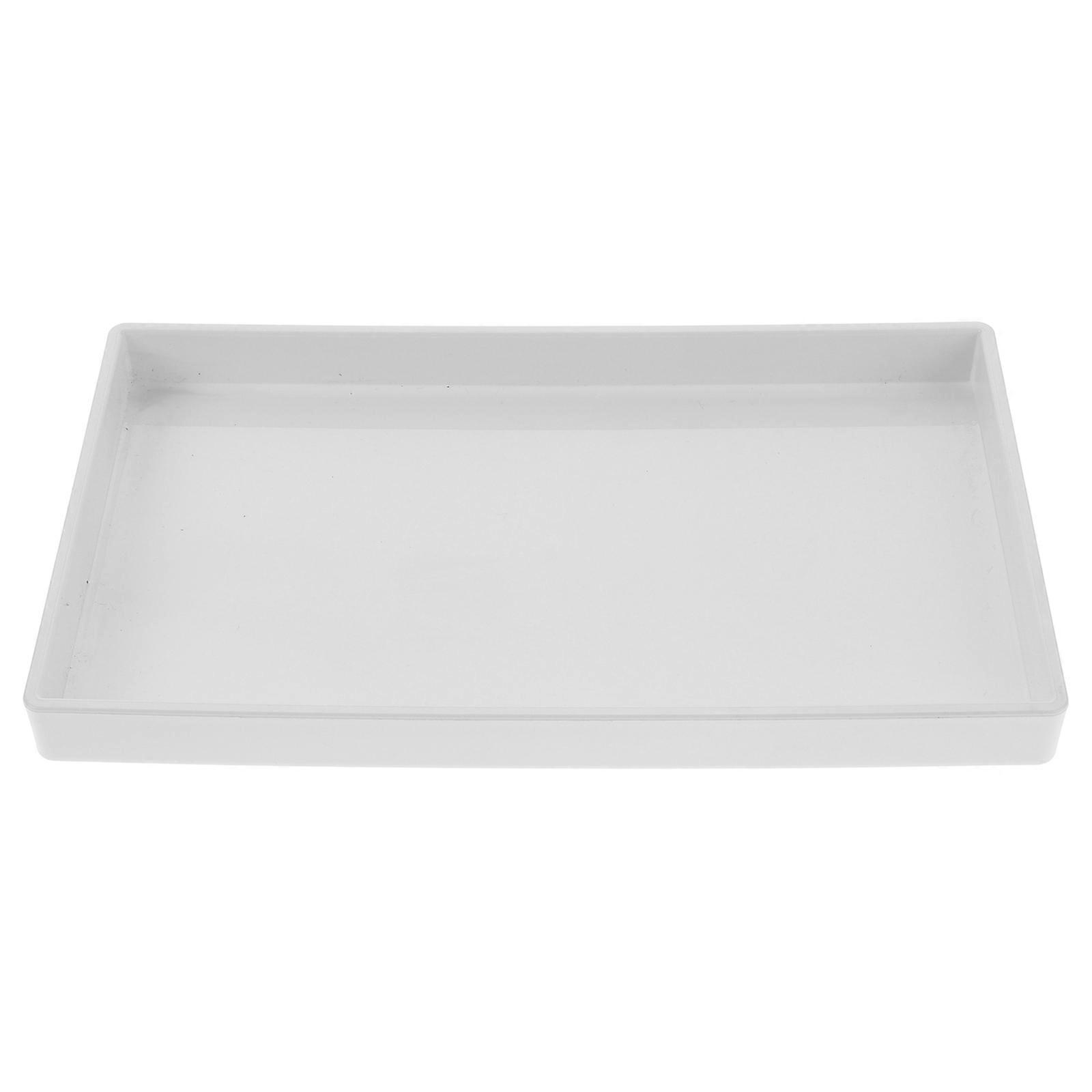 Mason Jar Sprouting Tray for Kitchen Use White Plastic Tray Simplifies Growing Bean Sprouts 1 Piece