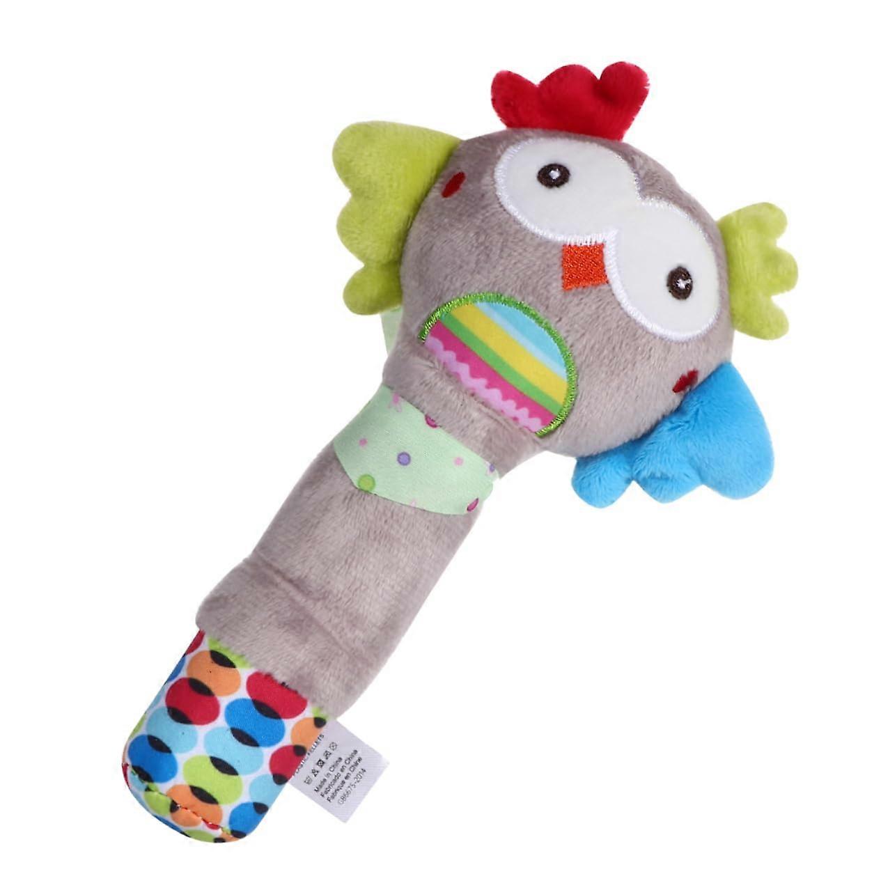 1 piece plush animal stick with handle for girls, promotes sensory development and parentgirl communication