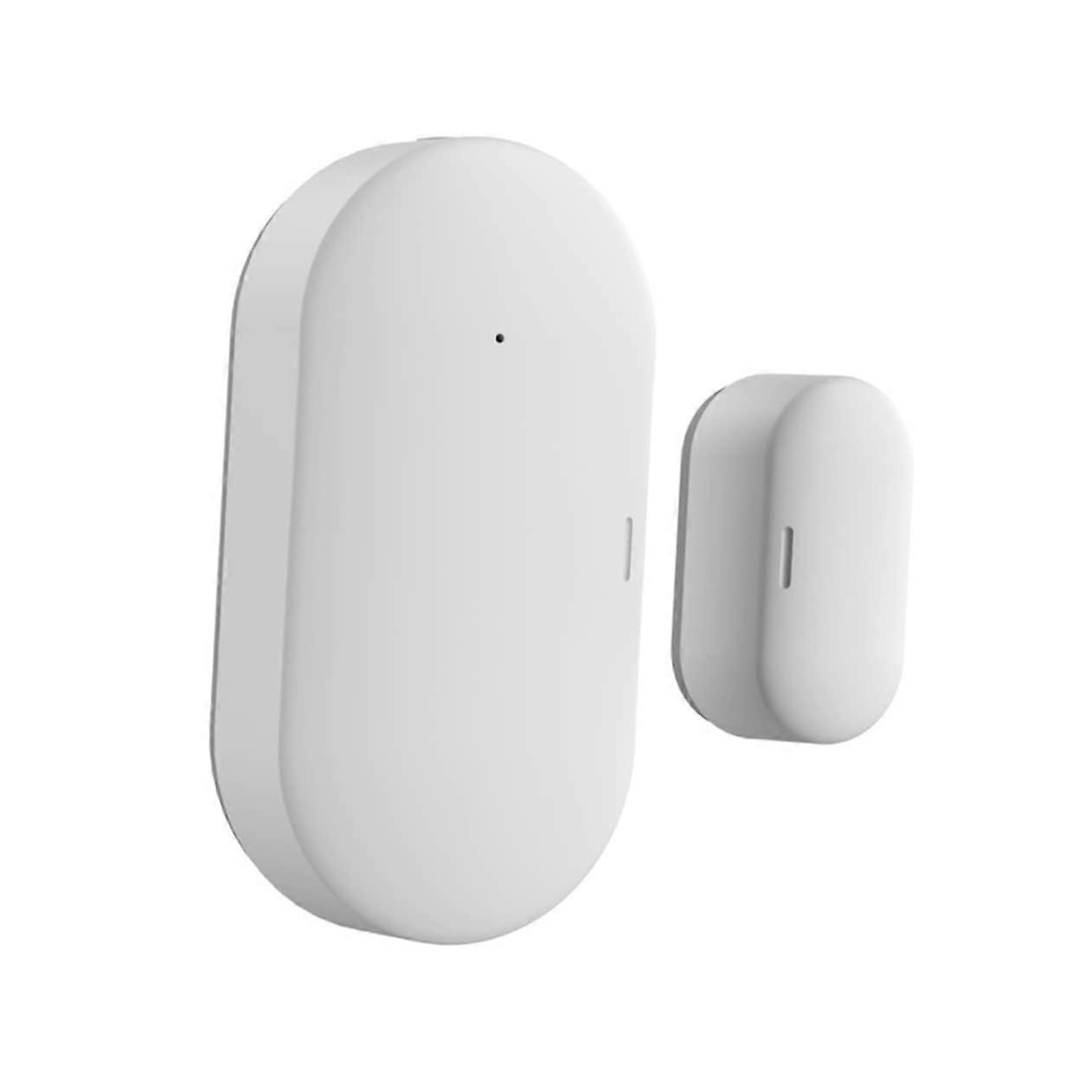 1 Pair Door Sensor Alarm for Doors and Windows, WiFi Enabled Smart Home Security System for Seniors, Remote Monitoring for Burglar Protection