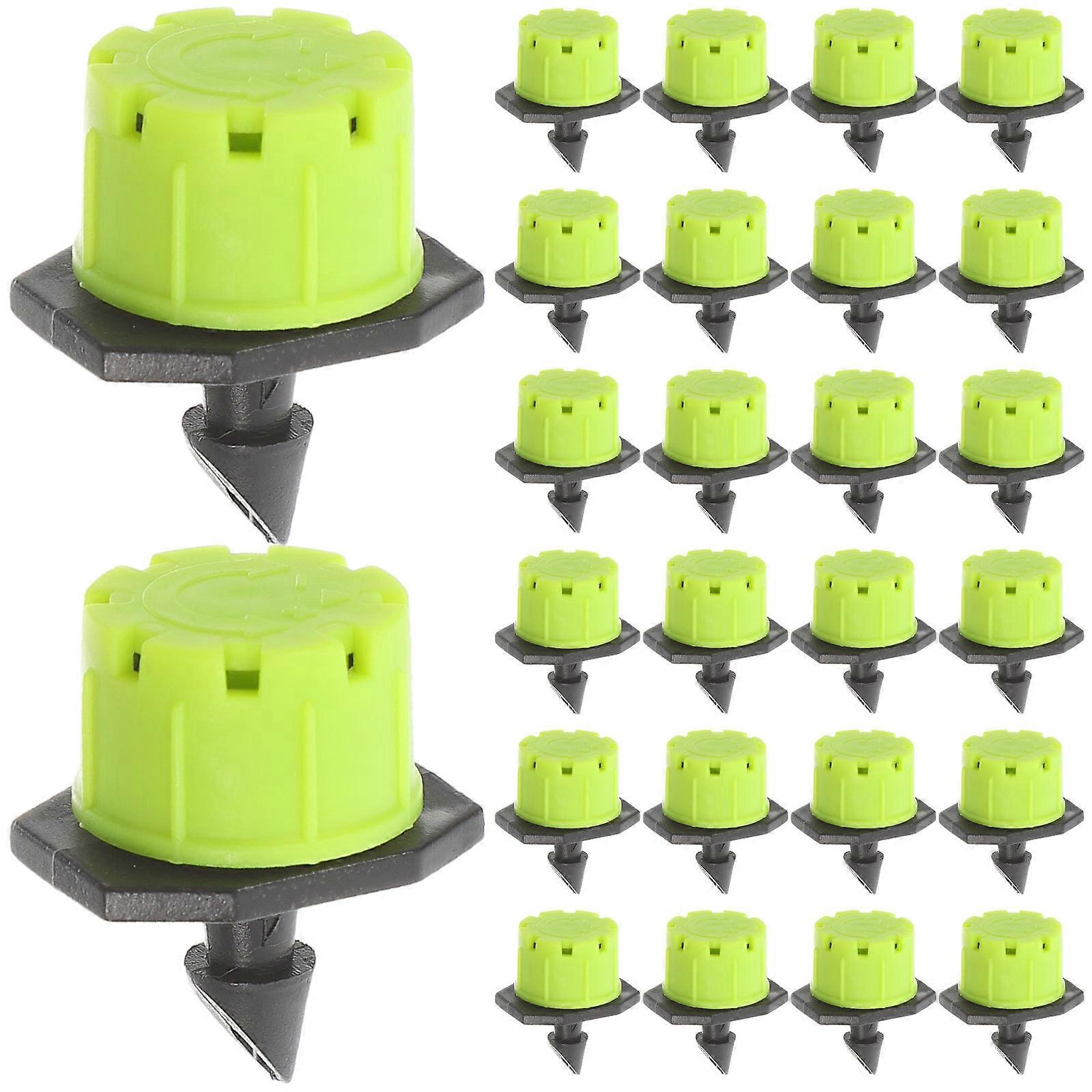 Precision Adjustable Drip Irrigation System Parts for Home Use Green PP Material Fits Various Gardening Needs 100pcs