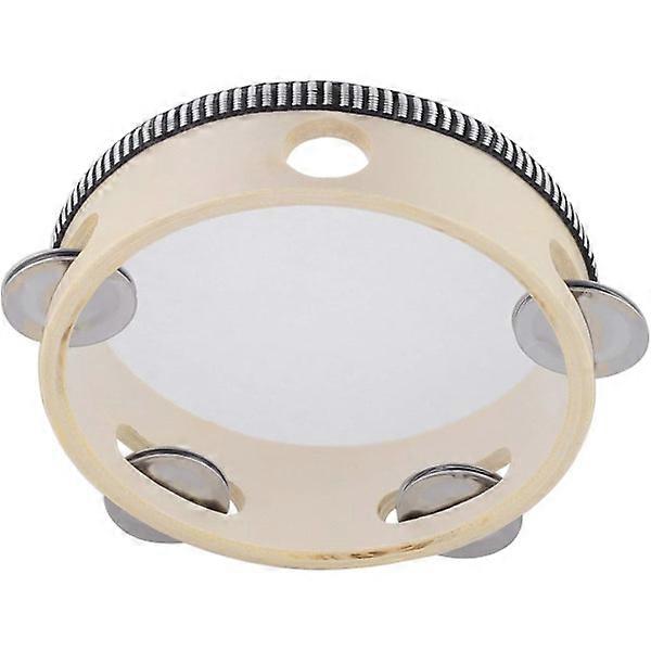 6인치 휴대용 탬버린, 자작나무, 메탈 징글, 타악기 장난감 악기