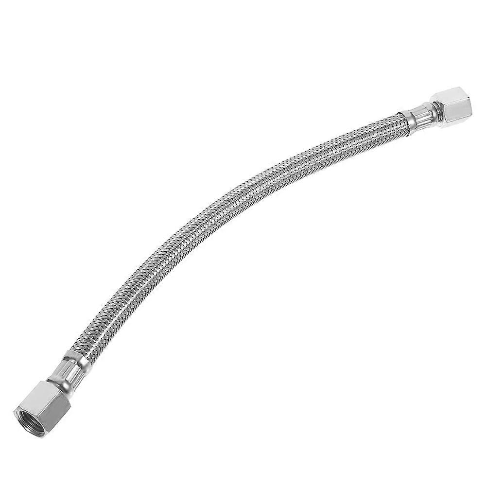 Air Compressor Hose Pneumatic Replacement For Air Tools 15.7X0.8X0.4in Silver 1Pack