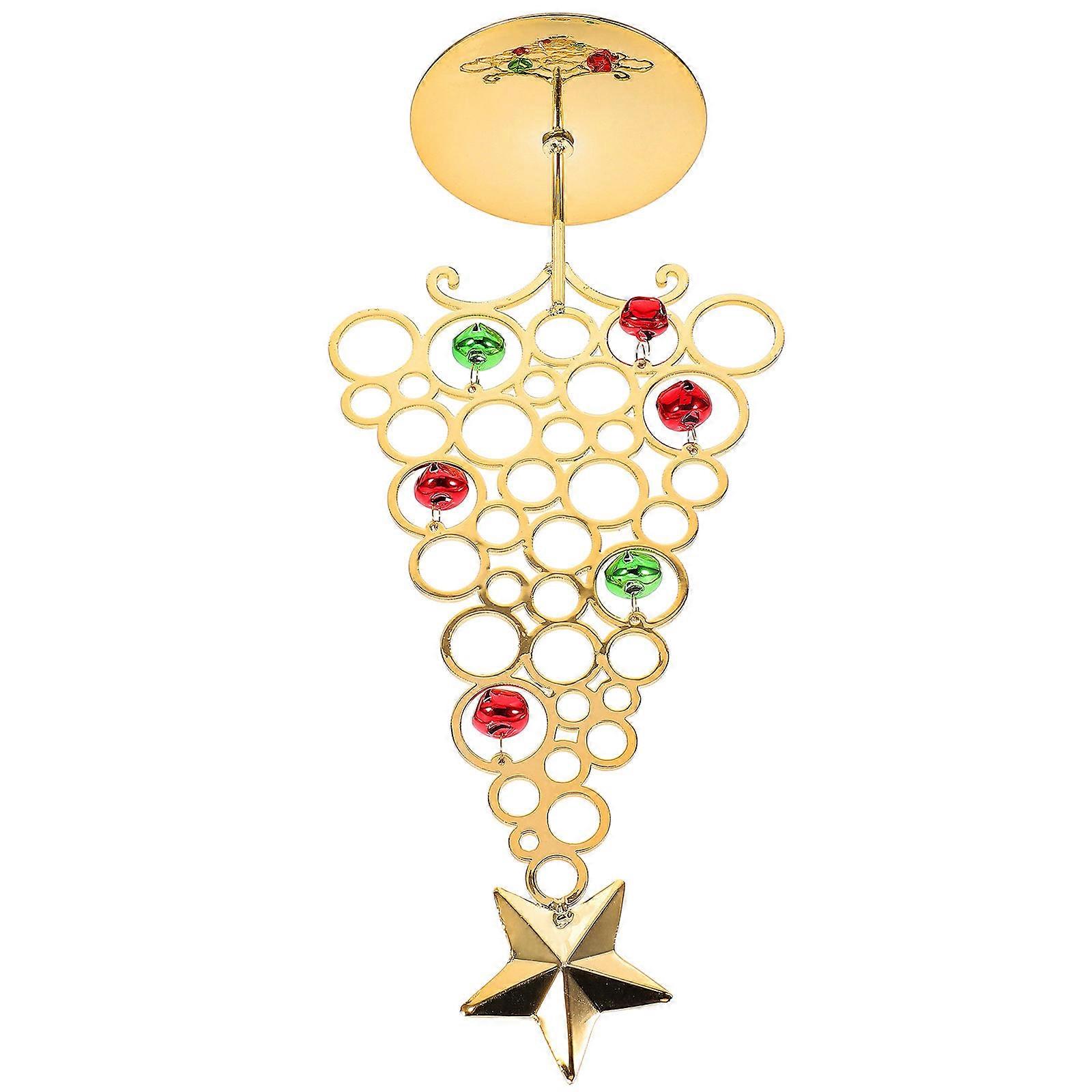 Metal Christmas Tree Ornament Stand Designed For Tabletop Display Height 32cm 1Set