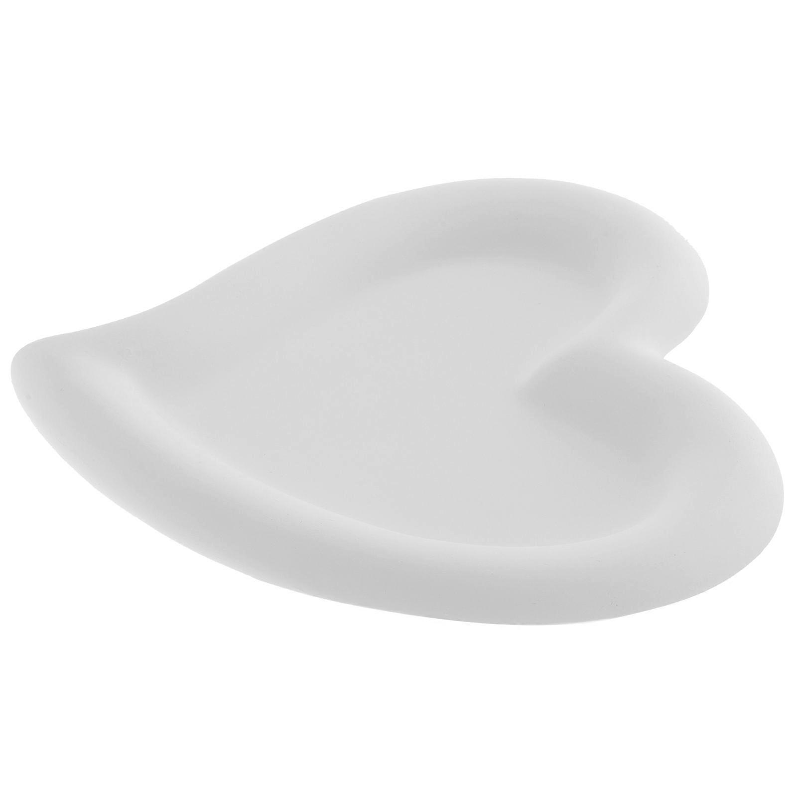 White Gypsum Storage Tray for Bird Use Helps Keep Desktop Organized and Neat 6.5 Inches