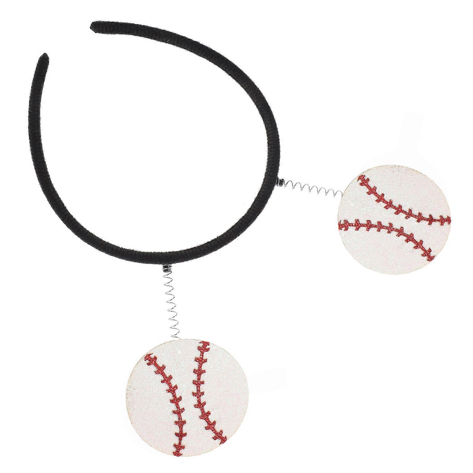 Softball Headband for Sports & Party – Secure Fit, Comfortable Wear, Stylish Hair Accessory for Athletic Events & Celebrations