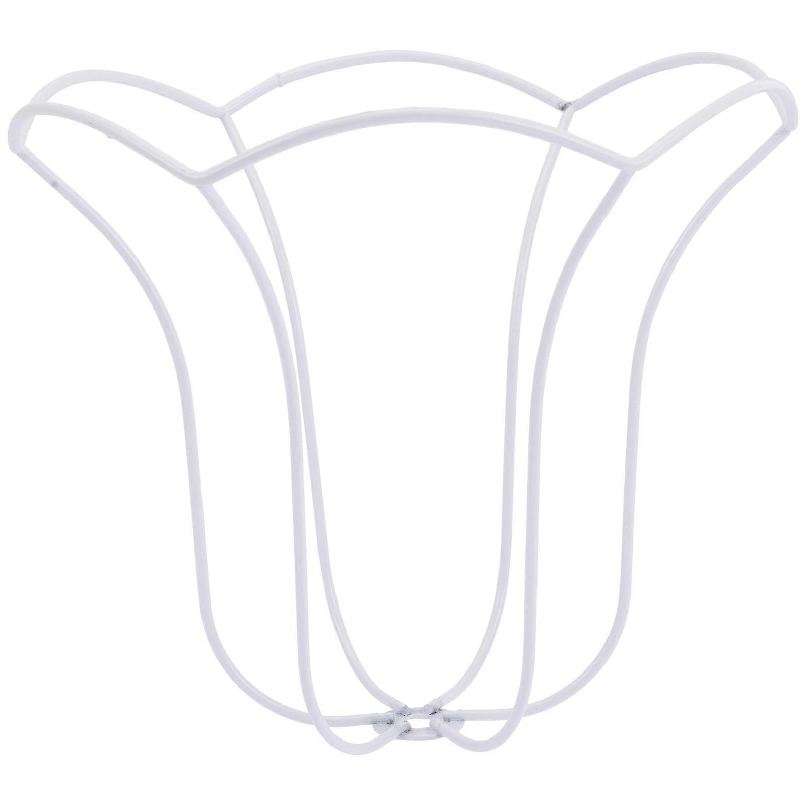 Decorative Lampshade Frame Wire Light Fixture For Table Lamps Home Office 20X20CM DIY Structure 1Set