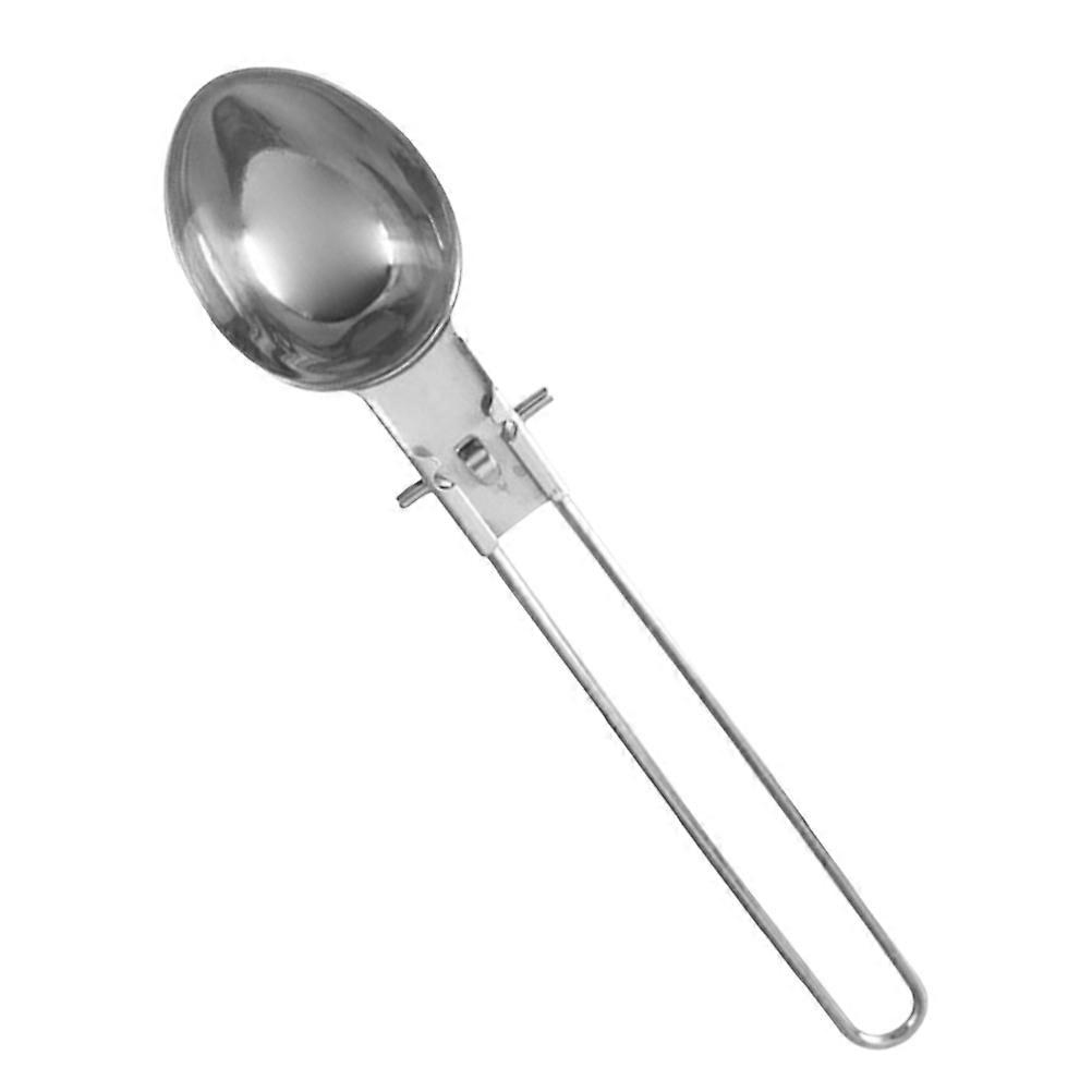 Portable Soup Ladle Camping Spoon Foldable for Picnic