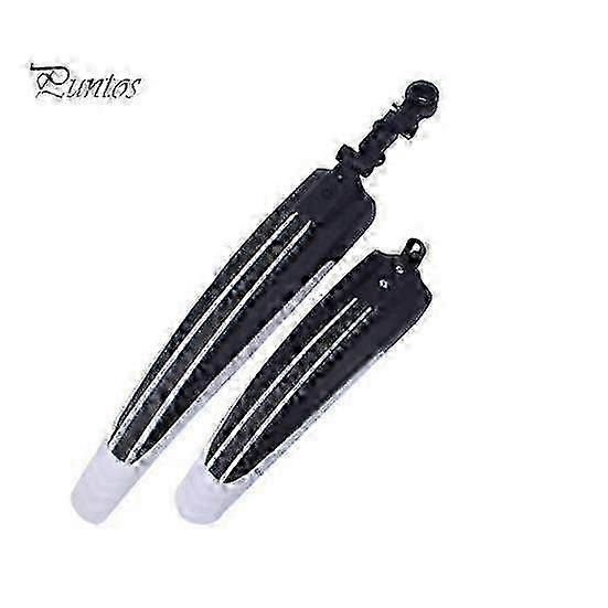 Universal High Strength Rear and Front Bike Fender Set with Anti-fouling Design Easy Installation and Rust-free Construction